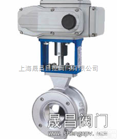 ZDJV  <em>上海</em>-电动V型调节<em>球阀</em>-电动V球<em>调节阀</em>