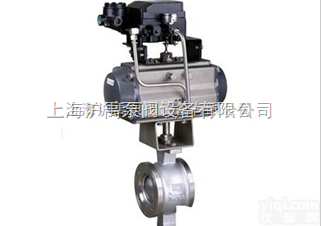 沪禹  VQ671  V型<em>球阀</em><em>对夹式</em>、气动V型<em>调节</em><em>球阀</em>、气动<em>调节</em><em>球阀</em>厂商