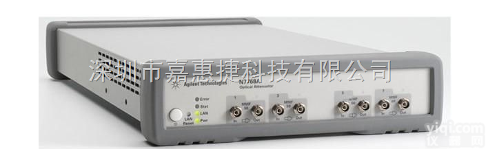 Agilent N7768A 四<em>通道</em><em>多模</em>光纤<em>衰减器</em>
