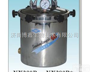 <em>手提式</em>不锈钢YX280B高压蒸汽<em>灭菌器</em>（煤电<em>两用型</em>、防干烧型）