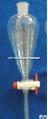 梨形漏斗<em> 四氟分液漏斗</em> 分液漏斗 聚四氟乙烯分液漏斗250ml