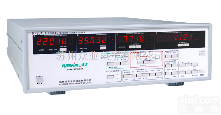 PF2010  数字<em>功率计</em>（交流<em>高精度</em>型）