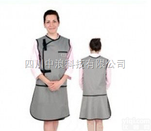 X射线<em>无袖</em>双面<em>分体</em><em>套裙</em>重叠卡扣型（0.35mmPb）C302