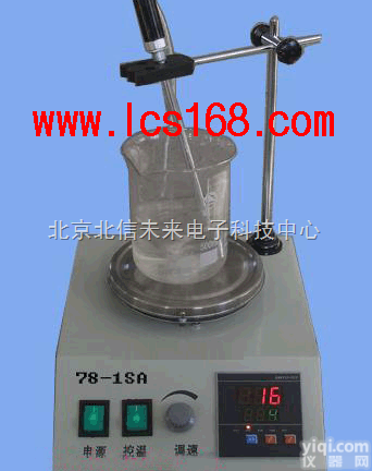 HG23-<em>78-1  磁力加热搅拌器</em> 加热搅拌器     智能型磁力加热搅拌器