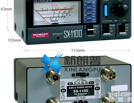 日本电波SX1100功率表  日本DIAMOND|SX1100驻波比<em>功率计</em>|SX-1100<em>瓦特</em>表
