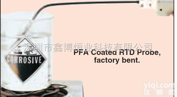 |PFA涂层<em>热电偶</em>测温探头|  omega<em>防腐蚀</em>电绝缘<em>热电偶</em>