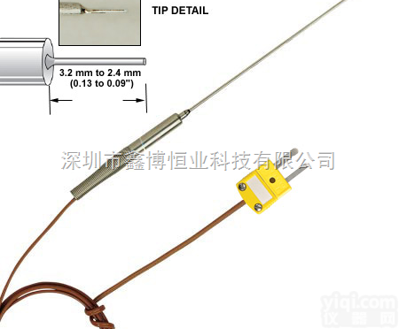 |美国omega<em>尖头</em><em>热电偶</em>探头|  TJFT72<em>尖头</em><em>热电偶</em>探头