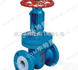 Z41F46  Z41F46不锈钢衬氟<em>闸阀</em><em>哪家</em>质量好浙江华特隆<em>阀门</em>