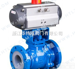 <em>Q641F46</em>  <em>Q641F46</em><em>气动</em>衬氟<em>球阀</em>