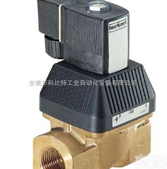 BURKERT<em>隔离膜</em><em>片式</em>两位两通伺服辅助<em>电磁阀</em>