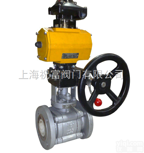 DN15-DN2000  气动带<em>手动</em>陶瓷<em>球阀</em>QSC641TC,<em>上海</em>祝富阀门