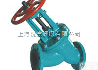 <em>直流式衬胶截止阀</em>J45J,上海祝富阀门