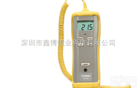 |美国omega经济型<em>数显</em><em>温度表</em>|  HH11B/HH12B<em>数显</em>温度计