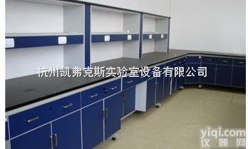 定做实验室桌子柜子|<em>实验室边台</em>|实验室工作台|钢木实验室家具