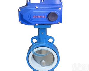 D971F46  电动衬氟<em>蝶阀</em>，电动衬<em>四氟</em><em>蝶阀</em>