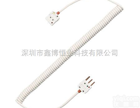 |omega<em>弹簧</em>式可伸缩热敏电阻延长线|  美国omega<em>热电阻</em>延长线