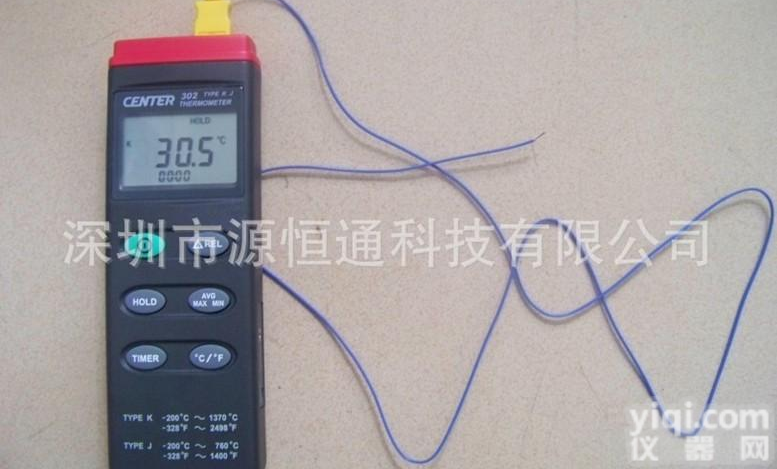 CENTER302  台湾群特CENTER-302<em>单通道</em>热电偶<em>温度表</em>