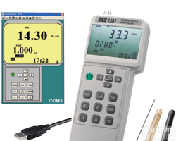 <em>TES</em>-1381K 电导计、<em>酸度计</em>、氧化还原电位计、USB界面