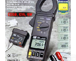 TES3063  三相钳形<em>功率表</em>TES3063（RS232） <em>台湾</em>泰仕
