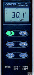 <em>CENTER301</em>  台湾群特CENTER-301 K型热电偶<em>温度表</em>（<em>温度计</em>）
