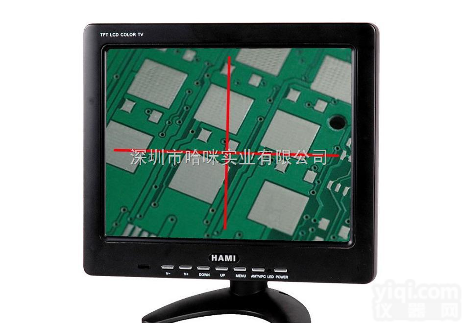 H102-L  哈咪10寸<em>工业级</em>带刻度十字线仪器测量<em>显示器</em>