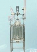 HG23-<em>S212-20L  双层玻璃反应釜</em> 冷热源循环玻璃反应釜 双层玻璃反应仪