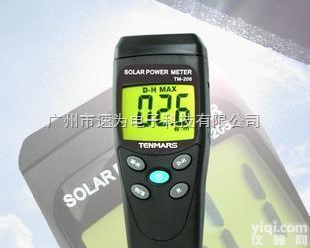 TM206  <em>台湾</em>泰<em>玛斯</em>TM-206太阳能辐射检测仪TM206太阳能<em>功率计</em>