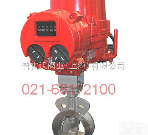 全进口<em>防爆硬密封电动蝶阀</em>