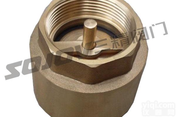 H12W-<em>16</em>T  <em>黄铜丝</em>口<em>止回阀</em>