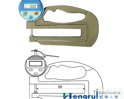 HR/HDY-120  深喉数显<em>测厚仪</em>|数显<em>薄膜</em><em>测厚仪</em><em>价格</em>