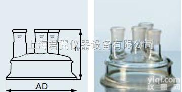 SCHOTT DURAN®<em>法兰盖</em>  SCHOTT DURAN®平板<em>法兰盖</em>（4口）