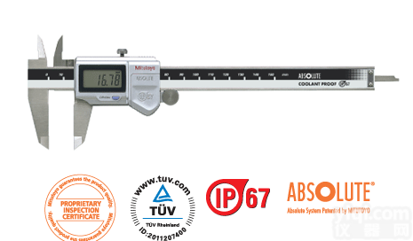 500-721-10  日本<em>三丰</em>防<em>冷却液</em>电子游标<em>卡尺</em>