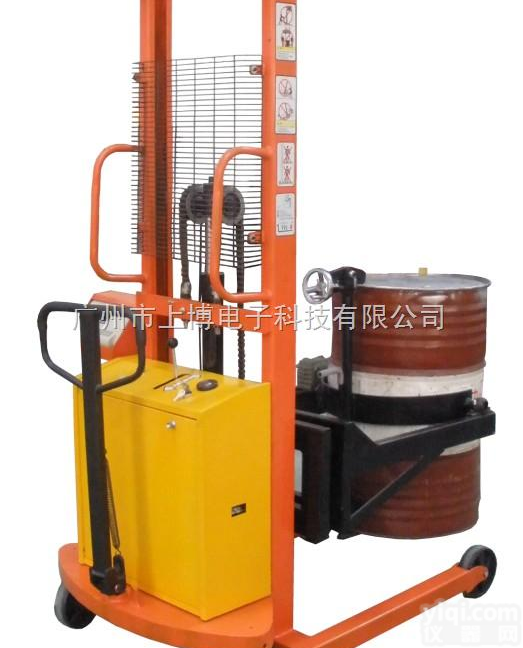 （称重式）<em>抱箍</em>式<em>油桶</em>搬运倒料车电子秤250kg