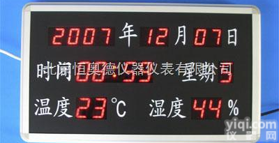 HAD-HTT15RB  <em>审讯</em>专用<em>温湿度</em>屏 <em>温湿度</em>屏 温湿显示器
