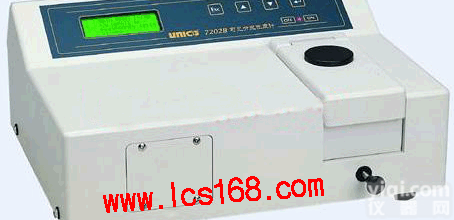 JC16-UNICO7202B  便携式可见分光光度计 便携式<em>分光仪</em> 便携式可见分光光度分析仪