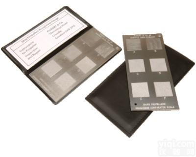 E133  Elcometer 133船用<em>螺旋桨</em><em>粗糙度</em><em>比较器</em>