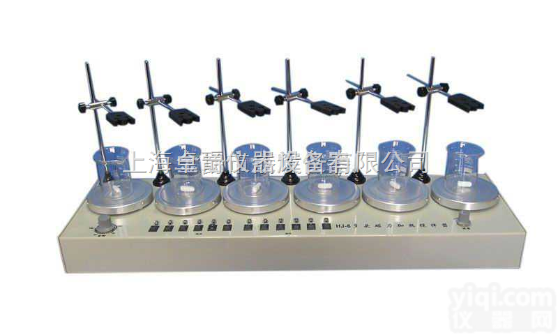 HJ-6<em>六联</em><em>磁力</em><em>搅拌器</em>/多联<em>磁力</em>加热<em>搅拌器</em>/恒温<em>搅拌器</em>