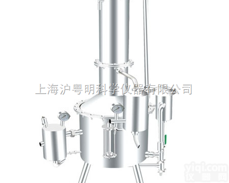 SHZ32-<em>100</em>  不锈钢蒸汽重<em>蒸馏</em>水器 上海申安SHZ32-<em>100</em>塔式蒸汽重<em>蒸馏</em>器