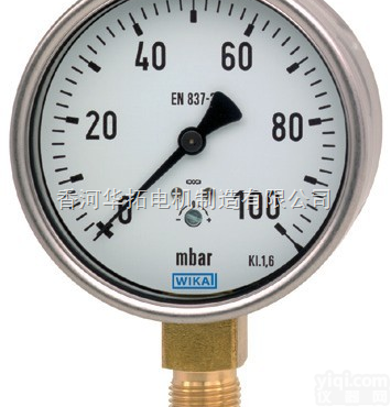 <em>德国</em>wika<em>压力表</em>代理 <em>威卡</em><em>压力表</em> EN837-3