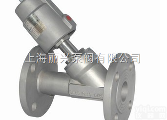 <em>气动</em><em>角座阀</em>（法兰式）全<em>不锈钢</em>