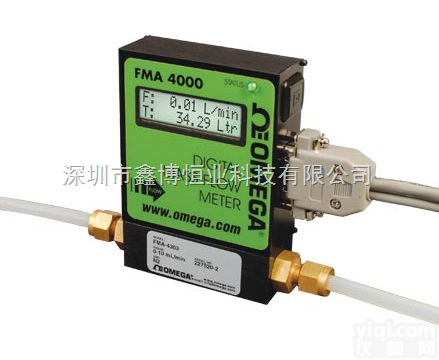 omega气体质量<em>流量计</em>|  FMA-<em>4100</em>/4300可编程气体质量<em>流量计</em>和累加器