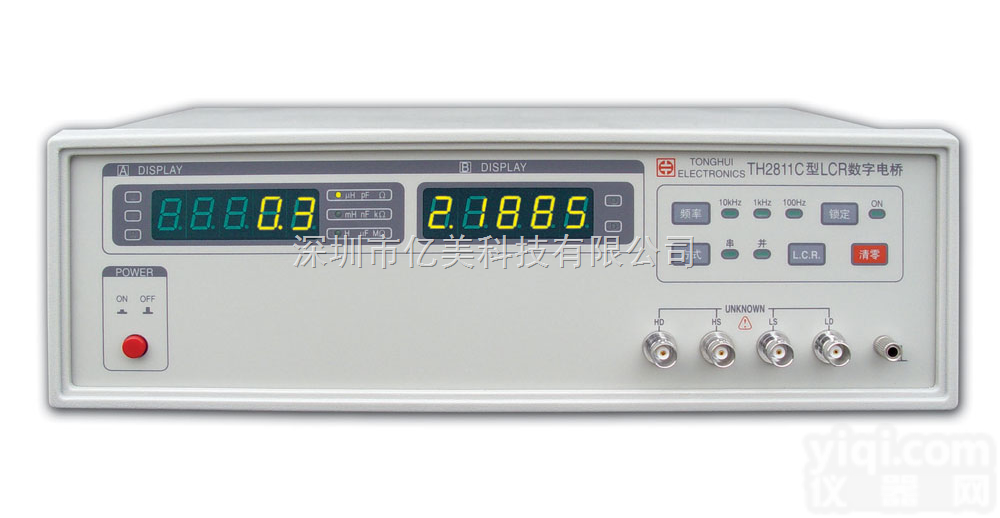 TH2811C  湖南代理常州<em>同惠TH2811C型LCR数字电桥</em>
