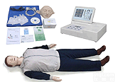 BOU/CPR390  <em>溺水</em>触电急救假人,心肺复苏训练模<em>拟人</em>