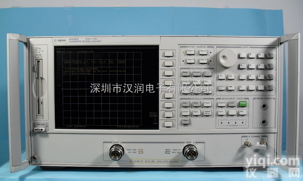 <em>HP8753ES</em>  Agilent 6GHz 矢量网络<em>分析仪</em> 仪器仪表销售，仪器仪表租赁，...