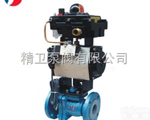 <em>Q641F46</em>  <em>Q641F46</em><em>气动</em>衬氟<em>球阀</em>