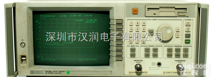 8714C  HP871C 3GHz<em>矢量</em>网络<em>分析仪</em> <em>仪器仪表</em>销售，<em>仪器仪表</em>租赁，仪器...