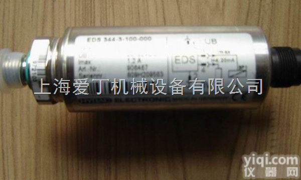 德国HYDAC贺<em>德克</em><em>继电器</em>压力<em>传感器</em>EDS345-1-016-000现...