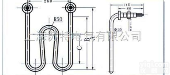 SLX型<em>硝盐</em>溶液<em>管状</em><em>电热元件</em>