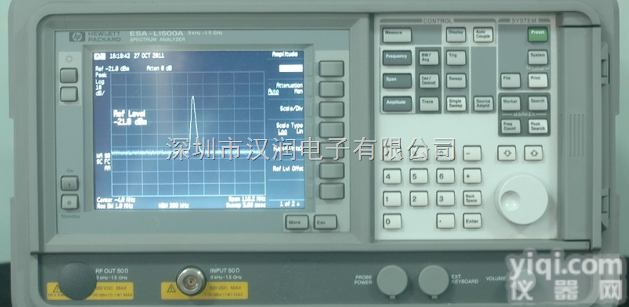 <em>ESA</em>-L1500A  频谱<em>分析仪</em> 9KHz-1.5GHz   <em>ESA</em>-L1500A 销售，租...