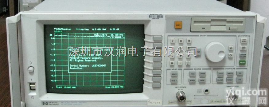 8713C  HP8713系列 3GHz<em> 经济型网络分析仪</em> 8713C 销售，租赁，...